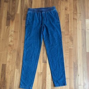 A.P..C Blue Drawstring Jeans